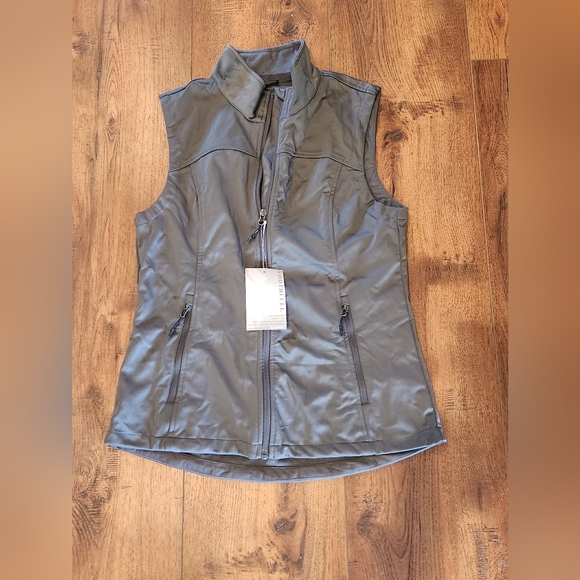 Soothfeel Vest w/ Zipper Pocket Lightweight Softshell Sleeveless Lined | Small - Picture 3 of 11